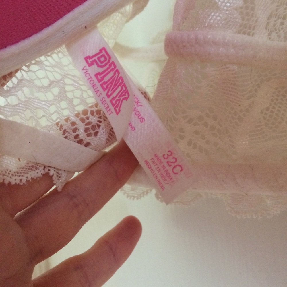 Pink! Lace Racerback - Picture 3 of 4